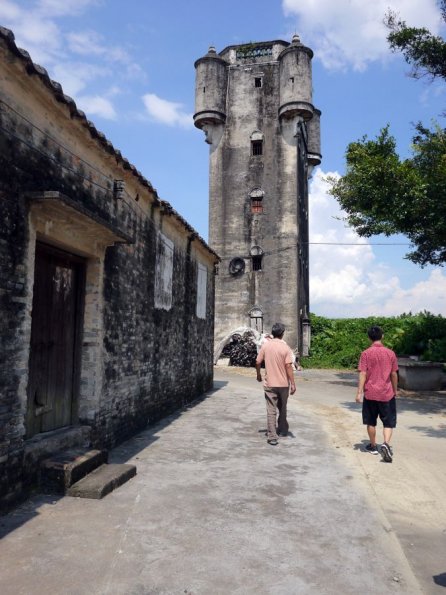 Lowkong dialou watchtower, July 2013